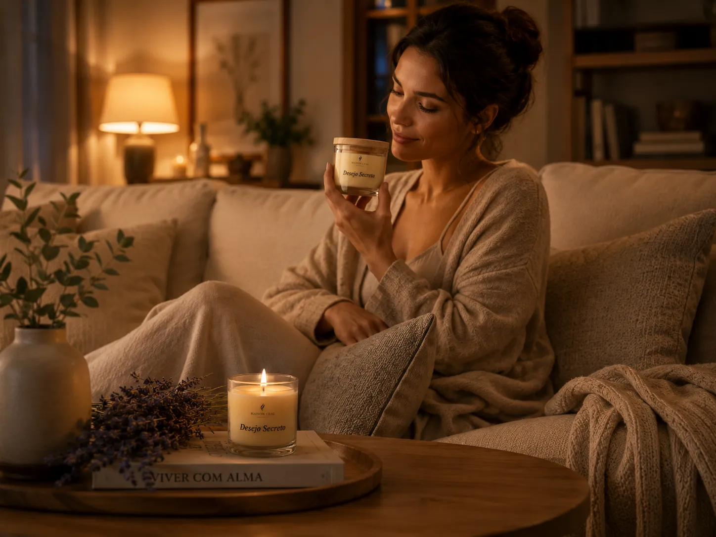 Vela Maison Leal Candle — presente e experiência de luxo