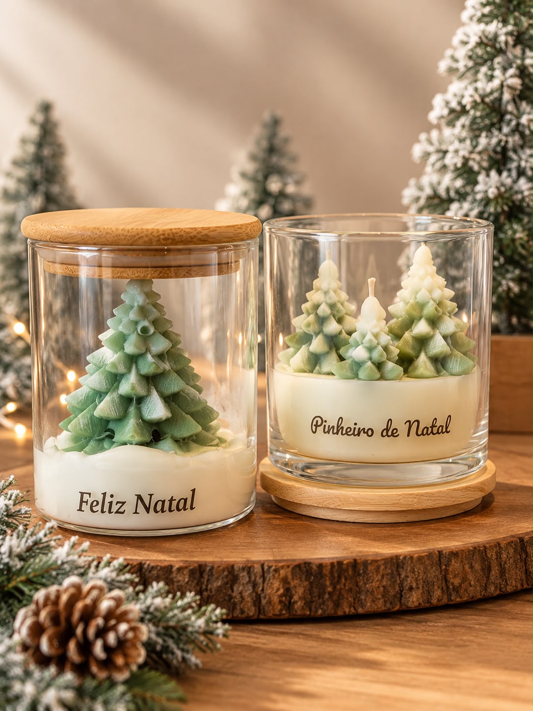 Vela aromática Feliz Natal 100g